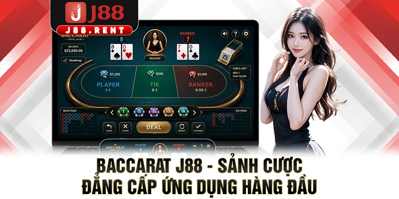 Baccarat J88 - Sảnh Cược Đẳng Cấp Ứng Dụng Hàng Đầu