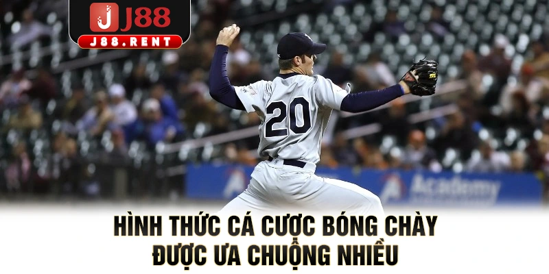 Hình thức cá cược bóng chày được ưa chuộng nhiều
