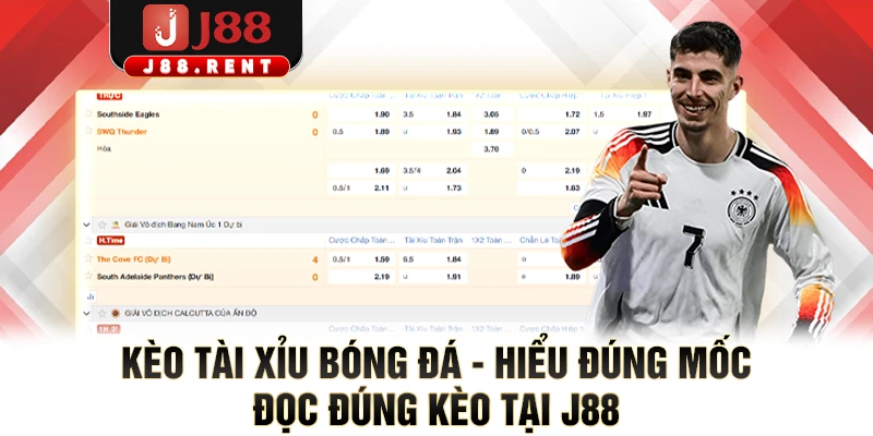 Kèo Tài Xỉu Bóng Đá - Hiểu Đúng Mốc, Đọc Đúng Kèo Tại J88